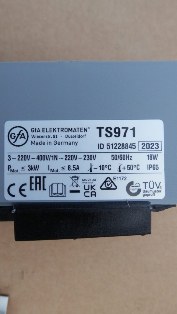 Centrala GFA ELEKTROMATEN TS971