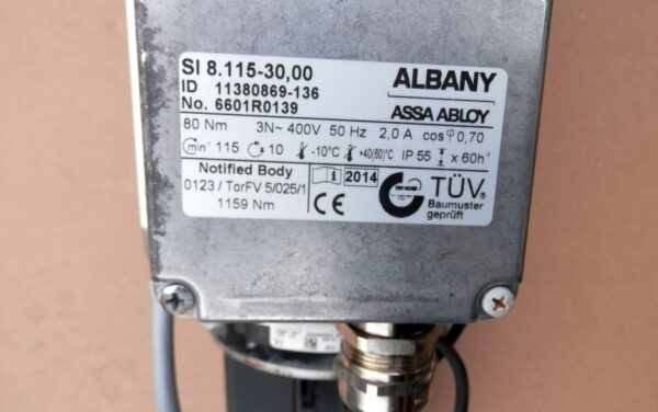 ASSA ABLOY ALBANY SI 8.115-30,00 napęd bramy szybkobieżnej