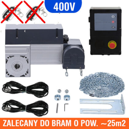 INDUS 100S 400V naped bramy przemysłowej (bez pilotów)